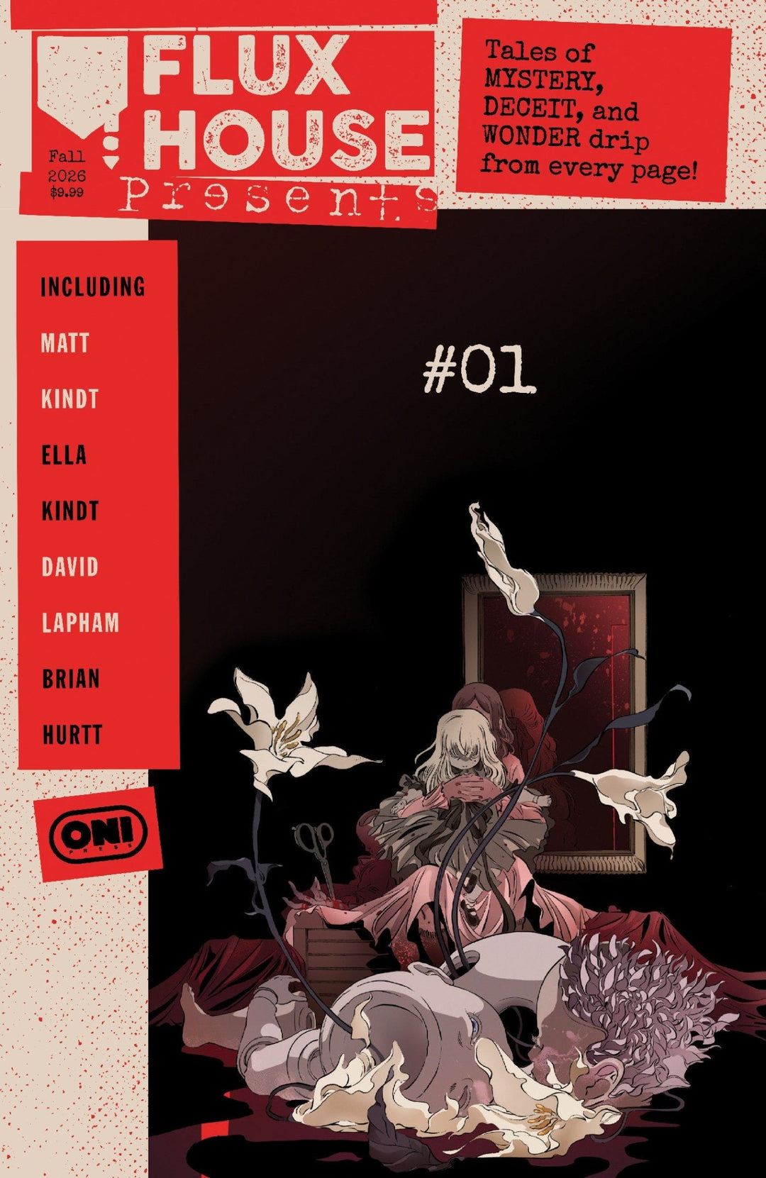 Flux House Presents #1 Cover B Emma Rios Variant - gabescaveccc