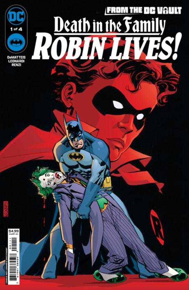 From The DC Vault Death In The Family Robin Lives #1 Cover A Rick Leonardi - gabescaveccc