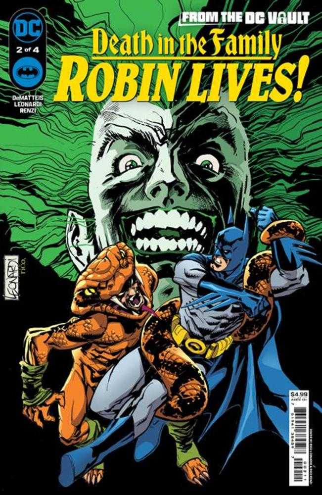 From The DC Vault Death In The Family Robin Lives #2 (Of 4) Cover A Rick Leonardi - gabescaveccc