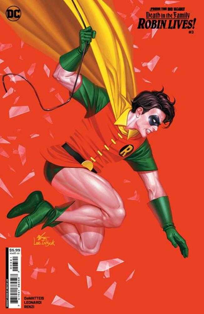 From The DC Vault Death In The Family Robin Lives #3 (Of 4) Cover B Inhyuk Lee Card Stock Variant - gabescaveccc