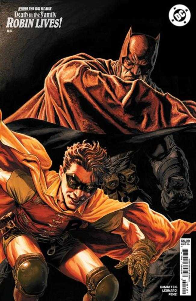 From The DC Vault Death In The Family Robin Lives #4 (Of 4) Cover B Lee Bermejo Card Stock Variant - gabescaveccc