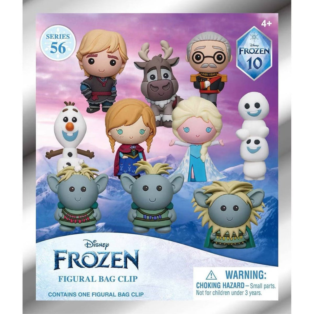 Frozen 10th Anniversary 3D Foam Bag Clip - gabescaveccc