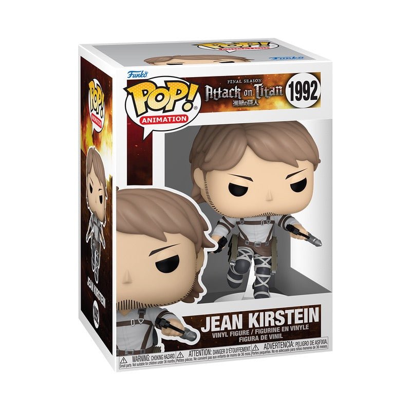 Funko Attack on Titan POP! Animation Jean Kirstein Vinyl Figure 1992 - gabescaveccc