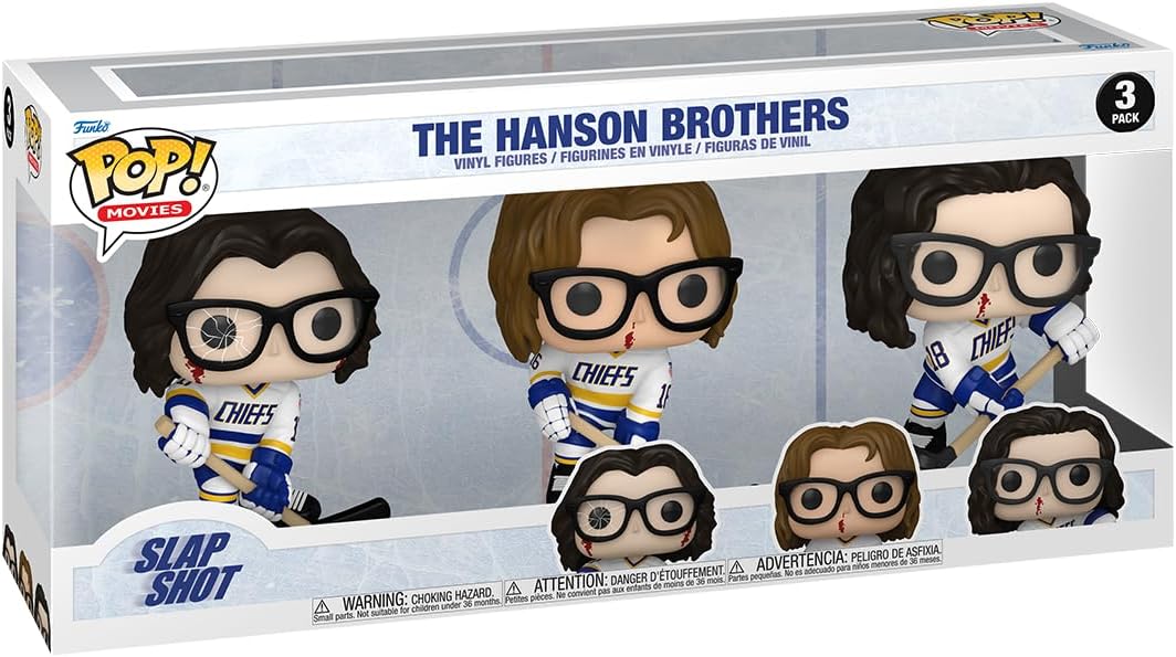 Funko Pop! Movies: Slap Shot - The Hanson Brothers 3-Pack - gabescaveccc