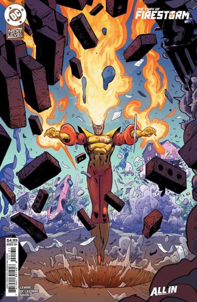 Fury Of Firestorm 1 (Of 6) Cover B Riley Rossmo Card Stock Variant - gabescaveccc