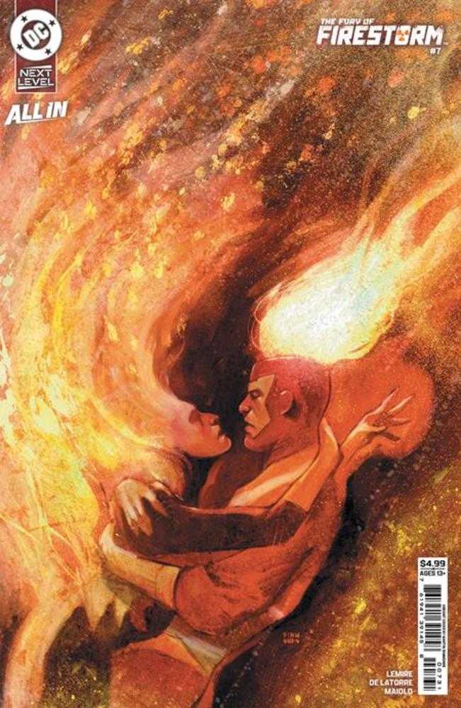 Fury Of Firestorm #7 (Of 8) Cover C Martin Simmonds Card Stock Variant - gabescaveccc