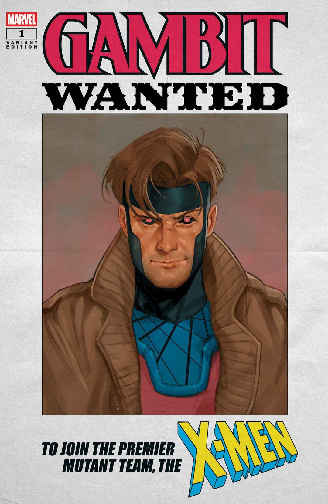 Gambit: Wanted 1 Phil Noto Wanted Variant A - gabescaveccc