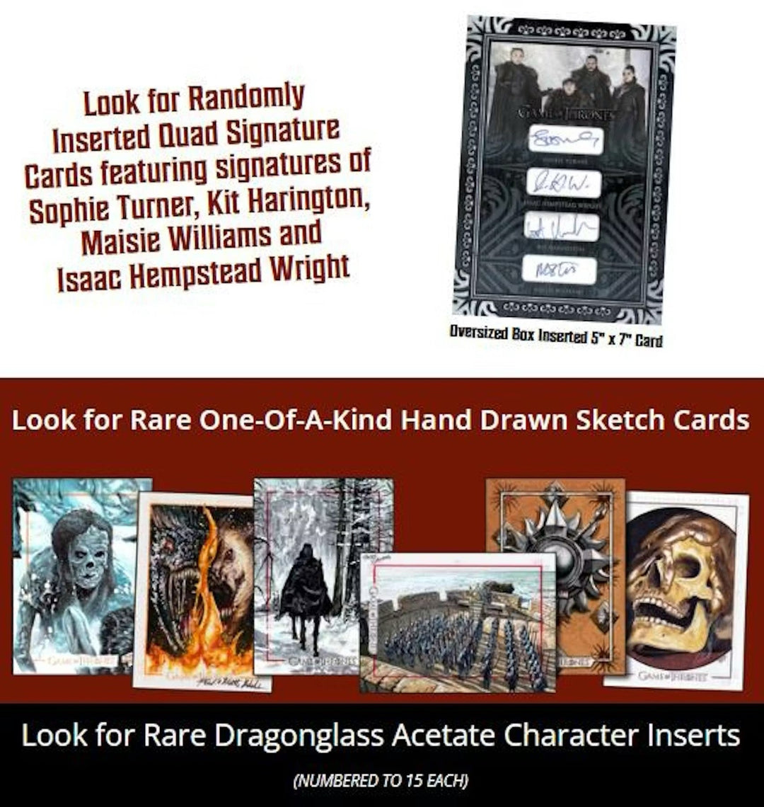 Game of Thrones The Great Houses Trading Cards - gabescaveccc