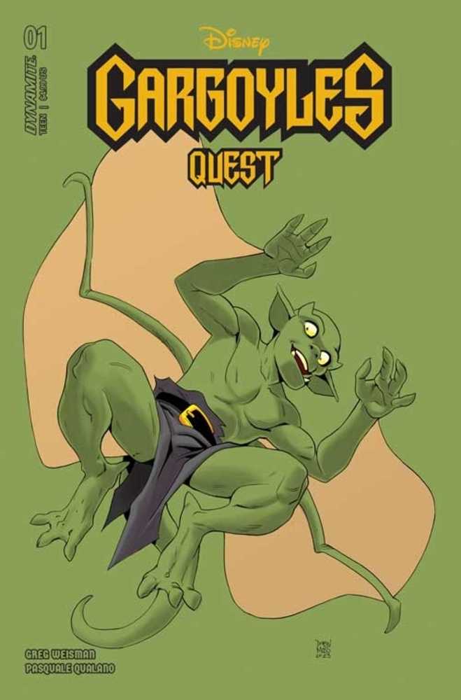 Gargoyles Quest #1 Cover C Moss Color Bleed - gabescaveccc