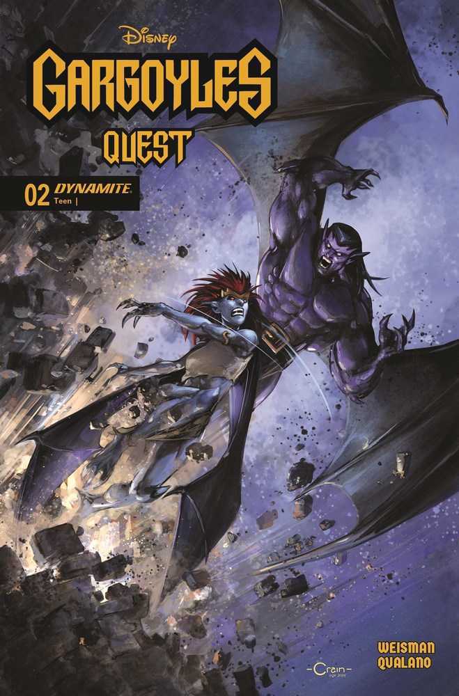 Gargoyles Quest #2 Cover A Crain - gabescaveccc