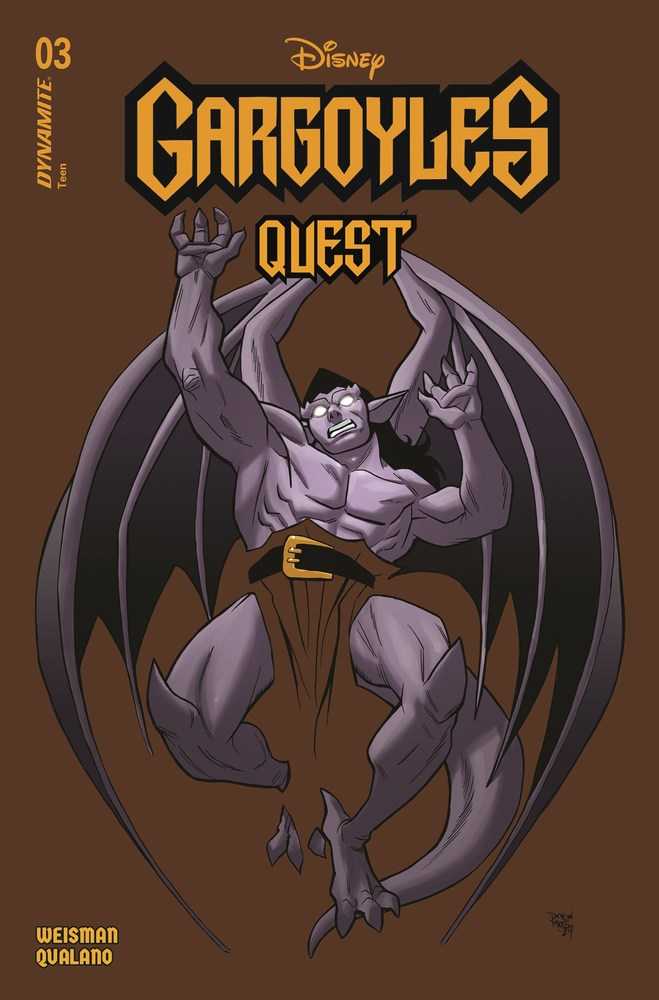 Gargoyles Quest #3 Cover C Moss Color Bleed - gabescaveccc