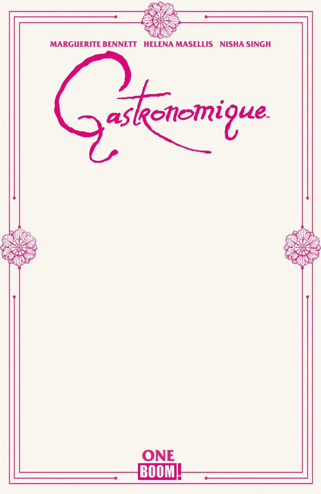 Gastronomique 1 D Blank Sketch Variant - gabescaveccc