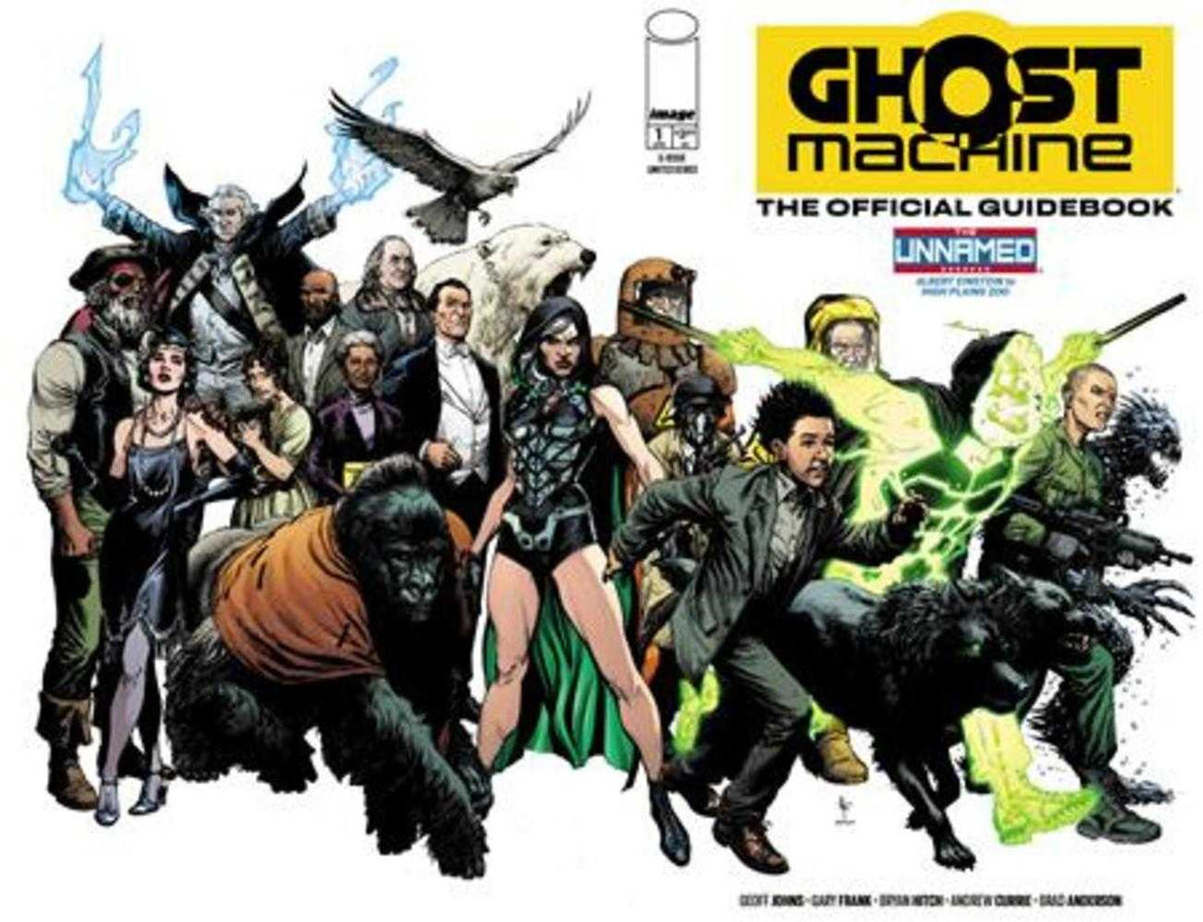 Ghost Machine The Official Guidebook 1 (Of 5) Cover A Gary Frank & Brad Anderson Wraparound - gabescaveccc