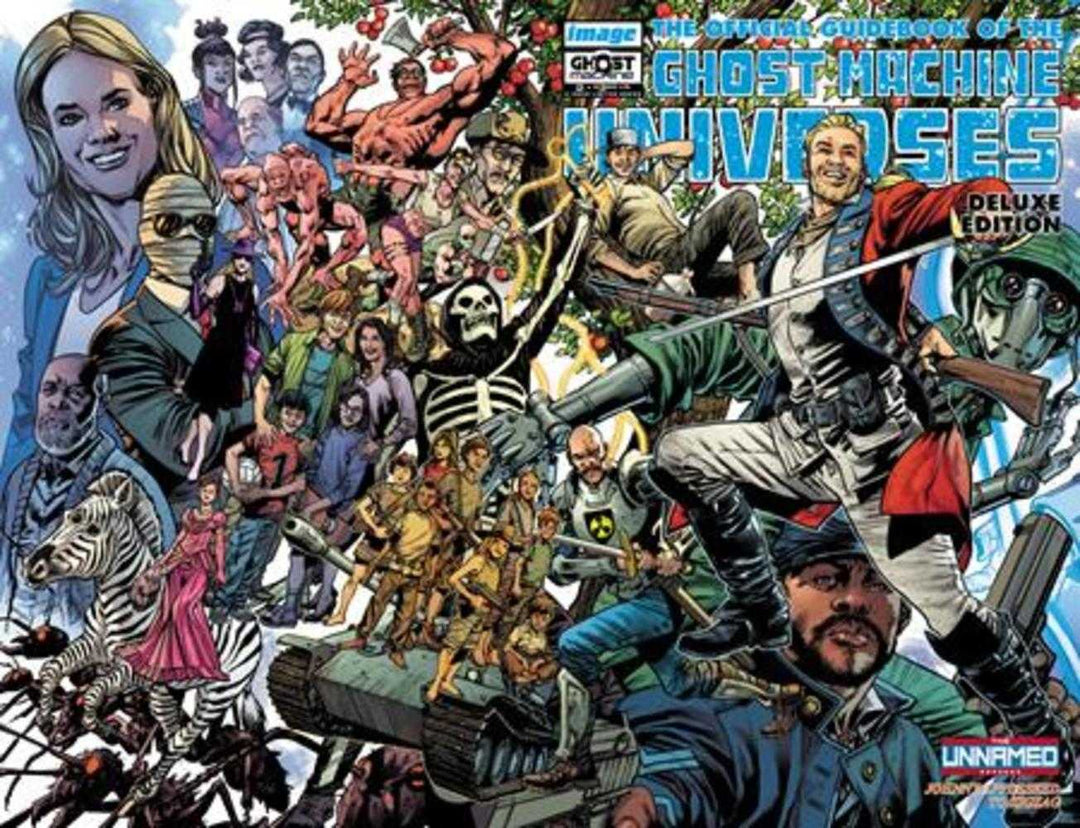 Ghost Machine The Official Guidebook 2 (Of 5) Cover B Bryan Hitch & Brad Anderson Wraparound Variant - gabescaveccc