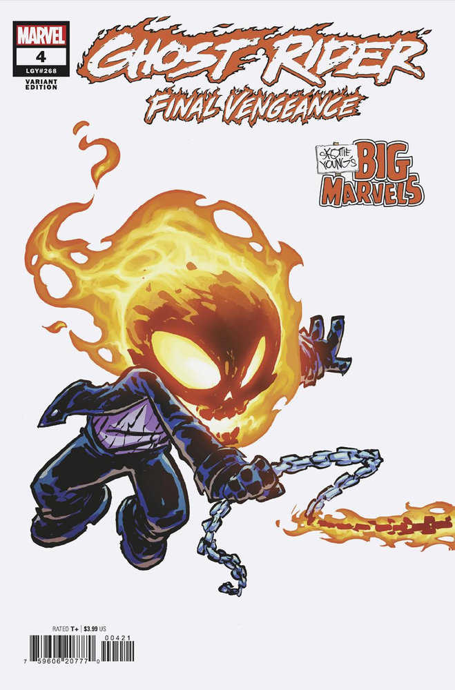 Ghost Rider: Final Vengeance #4 Skottie Young'S Big Marvel Variant - gabescaveccc