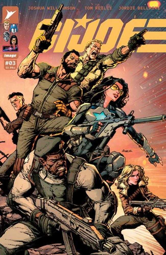 G.I. Joe #3 Cover B David Finch & Adriano Lucas Variant - gabescaveccc