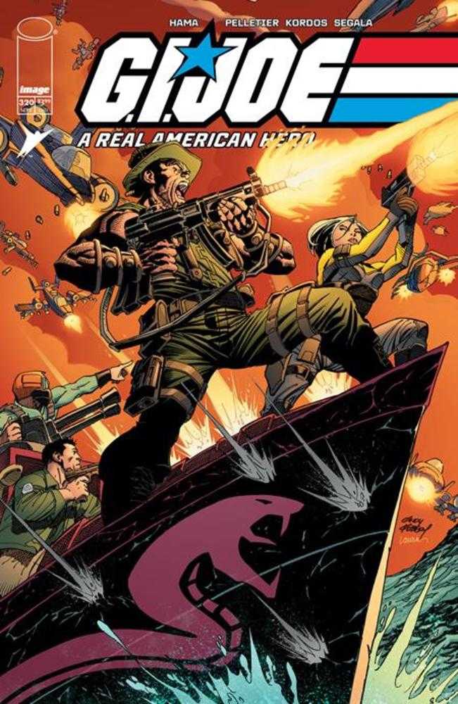 G.I. Joe A Real American Hero 320 Cover A Andy Kubert & Laura Martin - gabescaveccc