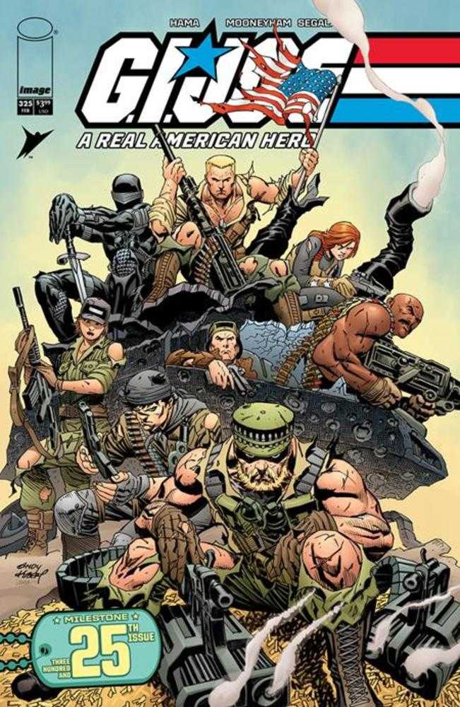 G.I. Joe A Real American Hero 325 Cover A Andy Kubert & Laura Martin - gabescaveccc