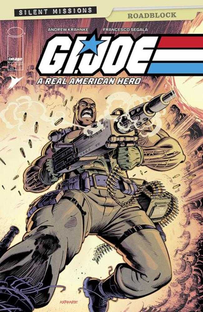 G.I. Joe A Real American Hero Roadblock #1 (One Shot) Cover A Andrew Krahnke - gabescaveccc