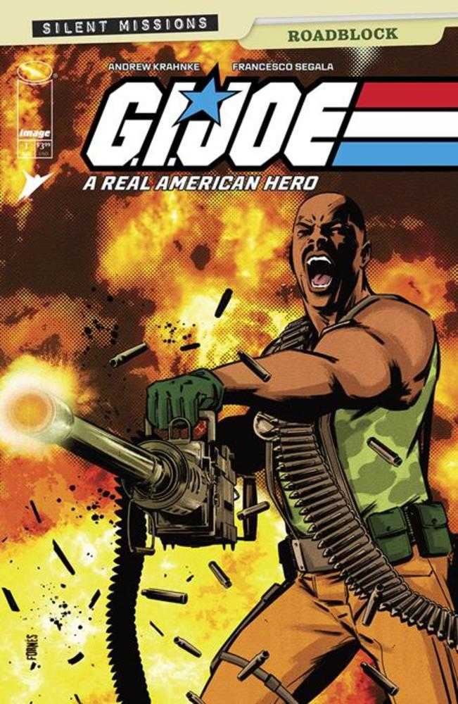 G.I. Joe A Real American Hero Roadblock #1 (One Shot) Cover B Jorge Fornes Variant - gabescaveccc