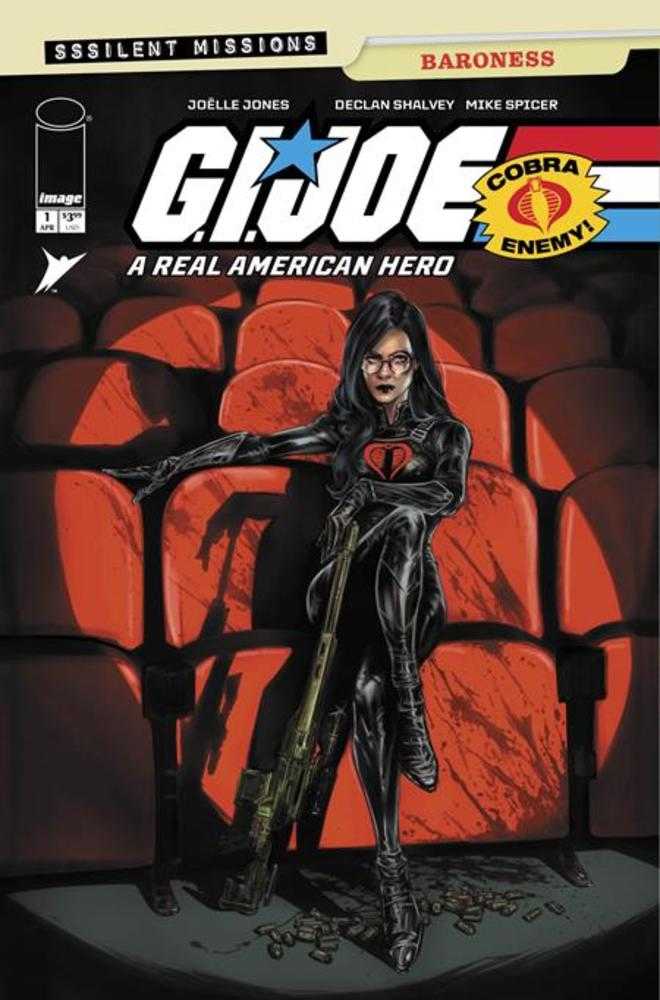 G.I. Joe A Real American Hero Sssilent Missions Baroness 1 (One Shot) Cover A Joelle Jones - gabescaveccc