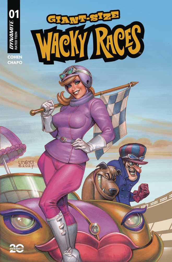 Giant - Size Wacky Races #1 Cover A Linsner - gabescaveccc