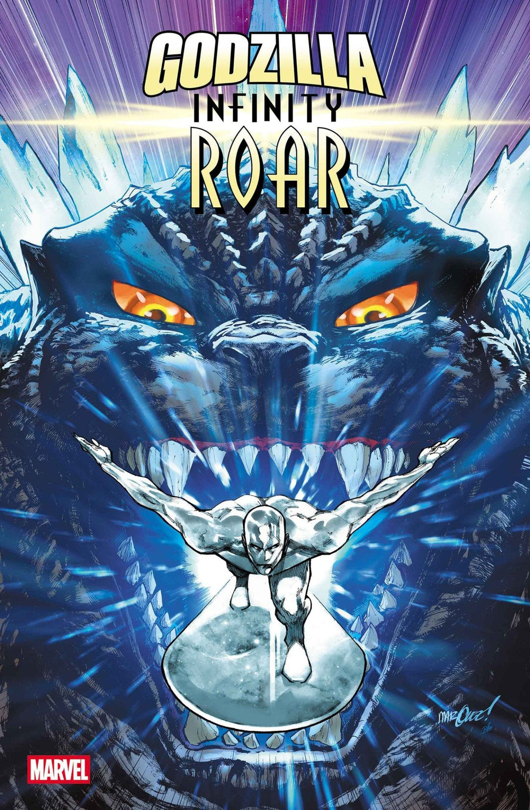 Godzilla: Infinity Roar 1 David Marquez Foil Variant - gabescaveccc