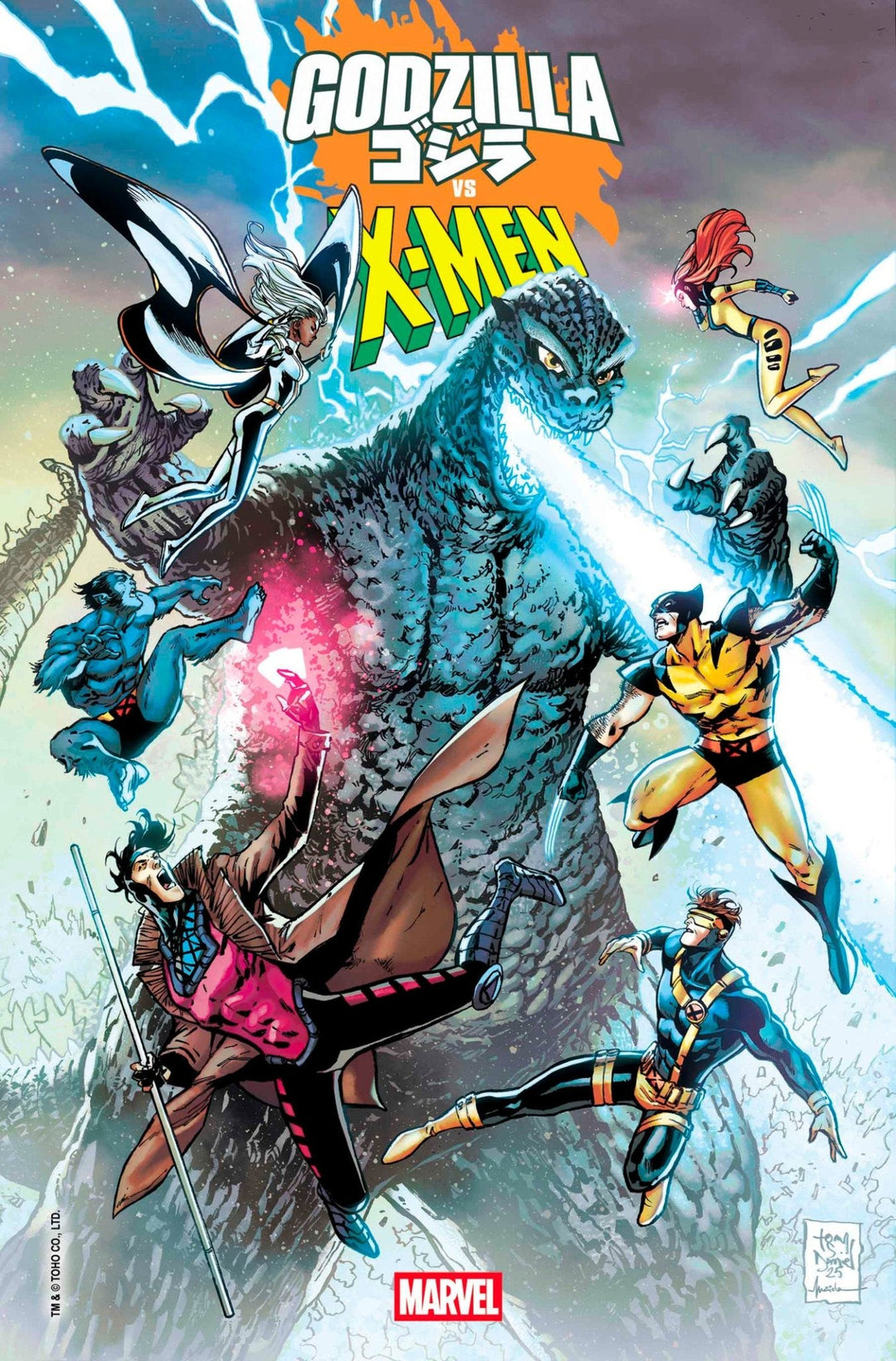 Godzilla vs. X - Men #1 - gabescaveccc