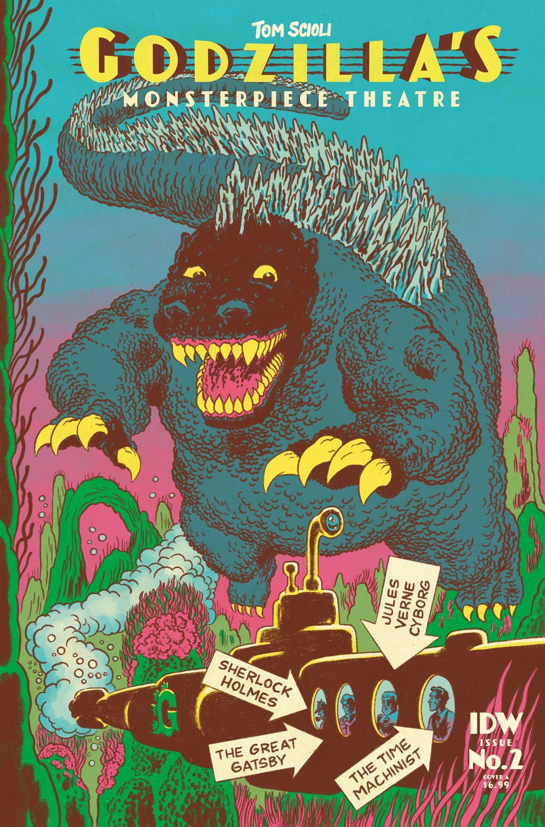 Godzilla’S Monsterpiece Theatre #2 Cover A (Scioli) - gabescaveccc