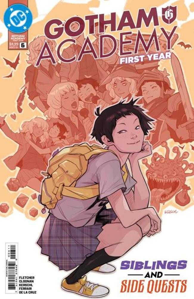 Gotham Academy First Year 6 (Of 6) Cover A Karl Kerschl - gabescaveccc