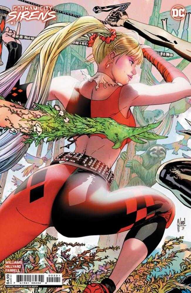 Gotham City Sirens #2 (Of 4) Cover D Guillem March Connecting Card Stock Variant - gabescaveccc