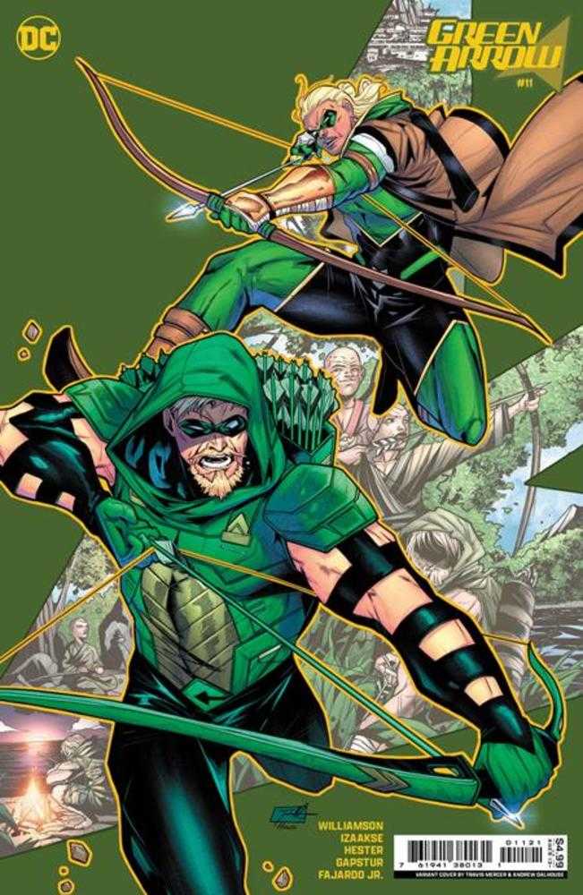 Green Arrow #11 (Of 12) Cover B Travis Mercer Card Stock Variant - gabescaveccc