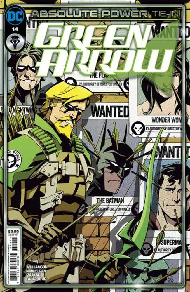 Green Arrow #14 Cover A Phil Hester (Absolute Power) - gabescaveccc