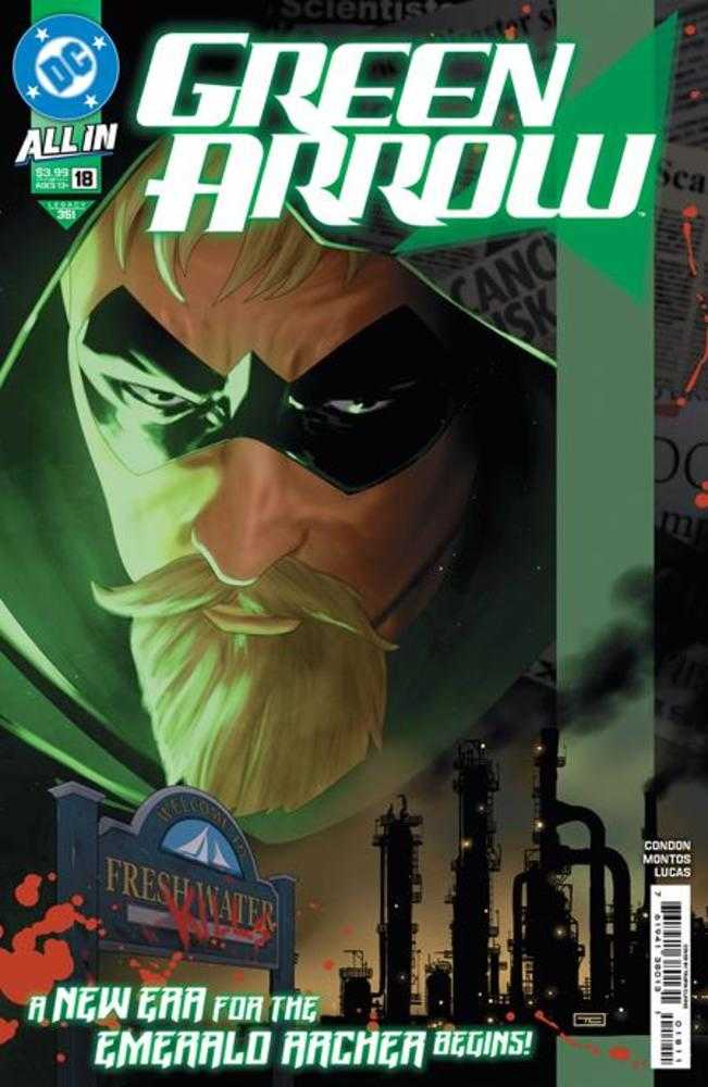 Green Arrow #18 Cover A Taurin Clarke - gabescaveccc