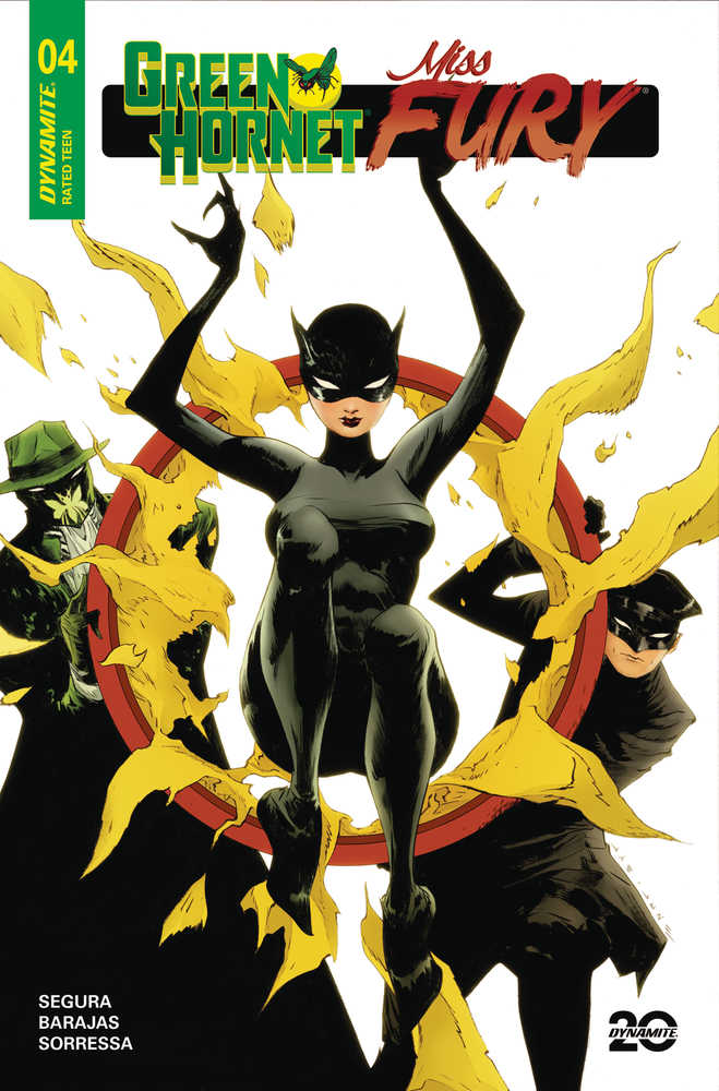 Green Hornet Miss Fury #4 Cover B Lee & Chung - gabescaveccc