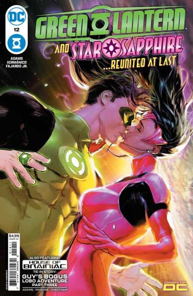 Green Lantern #12 Cover A Xermanico (House Of Brainiac) - gabescaveccc