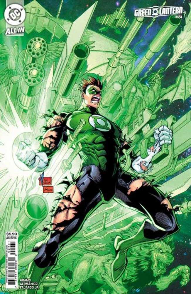 Green Lantern 24 Cover C V Ken Marion Card Stock Variant - gabescaveccc