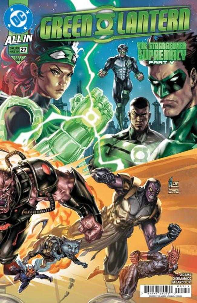 Green Lantern 27 Cover A V Ken Marion (Starbreaker Supremacy) - gabescaveccc