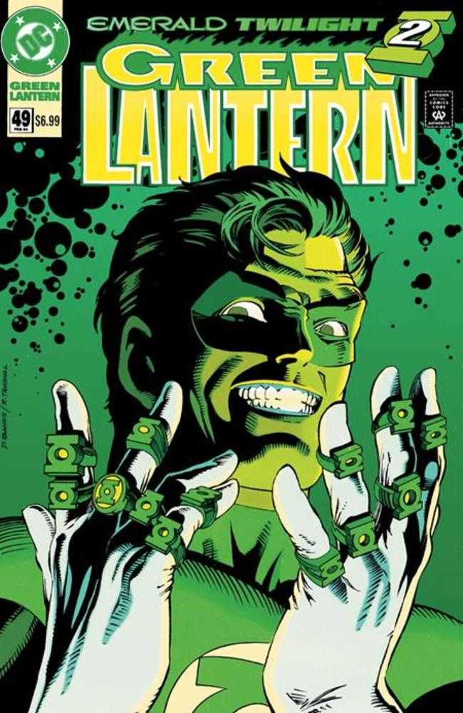 Green Lantern 49 Facsimile Edition Cover C Darryl Banks Foil Variant - gabescaveccc