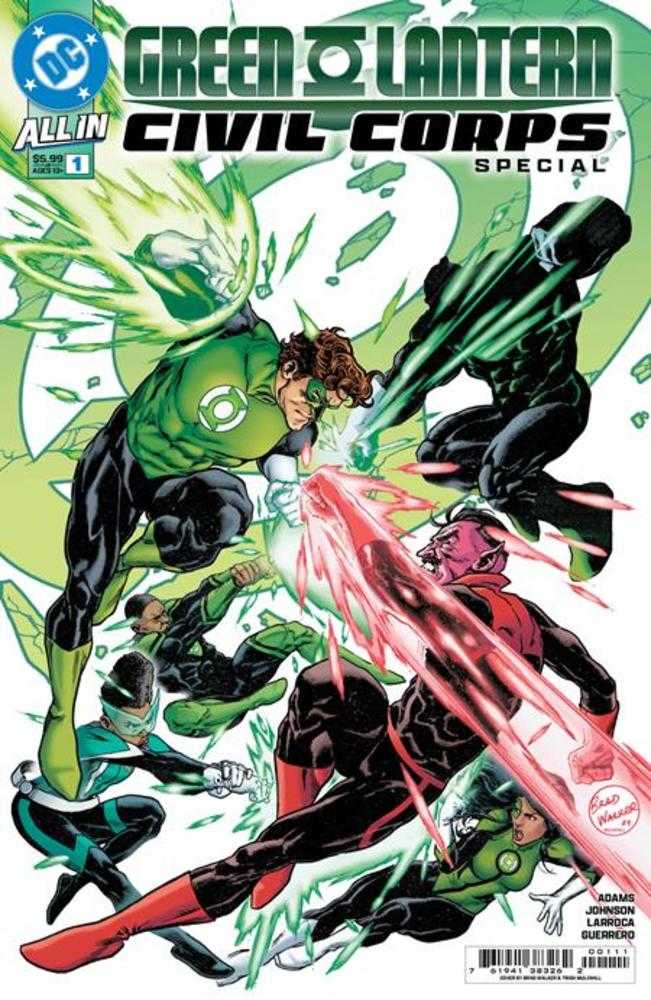 Green Lantern Civil Corps Special #1 (One Shot) Cover A Brad Walker - gabescaveccc