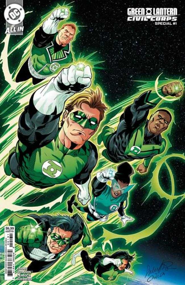 Green Lantern Civil Corps Special #1 (One Shot) Cover B Salvador Larroca Card Stock Variant - gabescaveccc