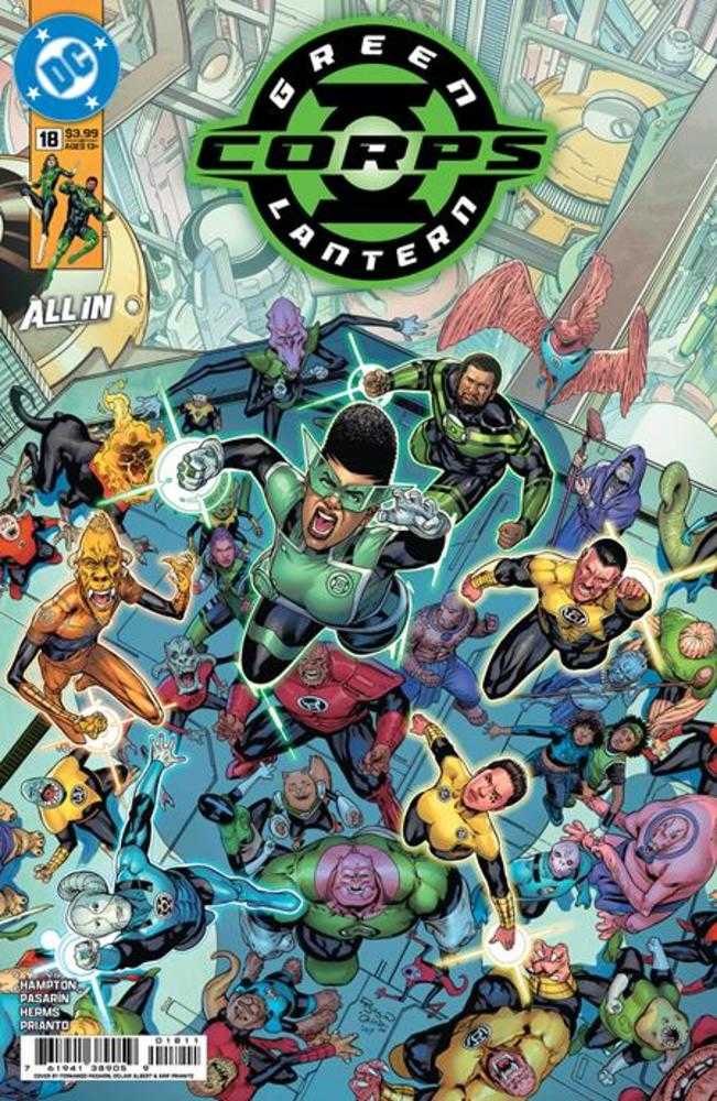 Green Lantern Corps 18 Cover A Fernando Pasarin - gabescaveccc