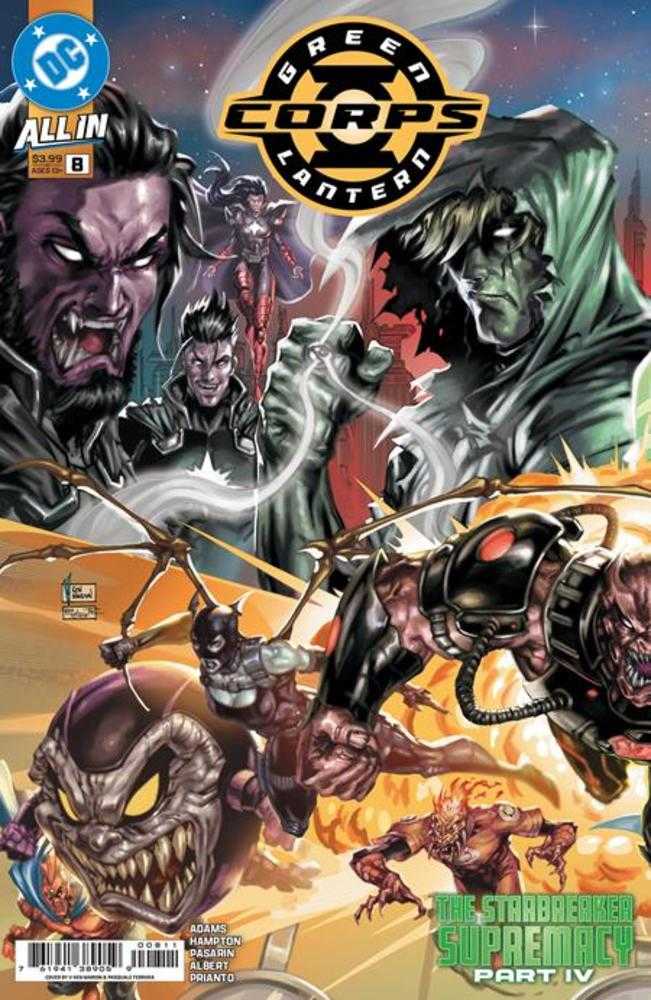 Green Lantern Corps 8 Cover A V Ken Marion (Starbreaker Supremacy) - gabescaveccc