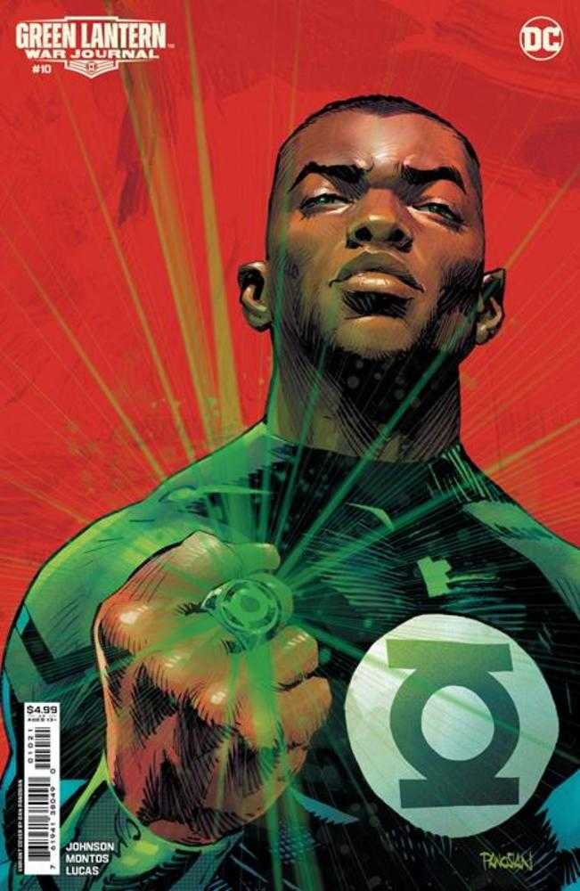 Green Lantern War Journal #10 Cover B Dan Panosian Card Stock Variant - gabescaveccc