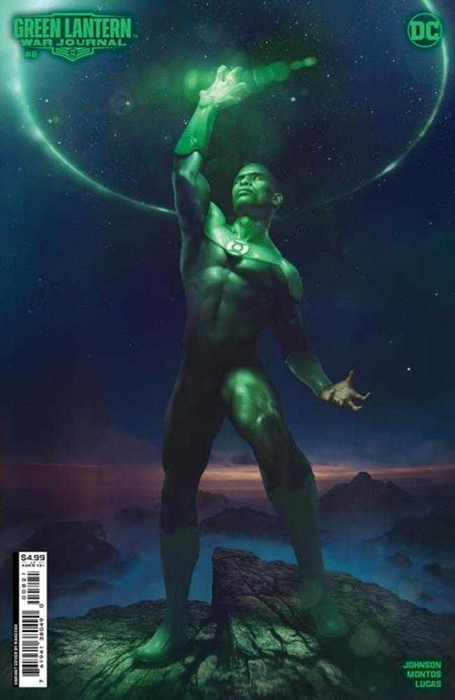 Green Lantern War Journal #8 Cover B Rahzzah Card Stock Variant - gabescaveccc