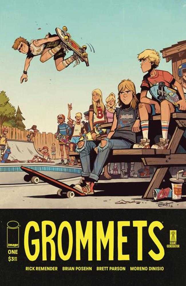 Grommets #1 (Of 7) Cover A Brett Parson - gabescaveccc