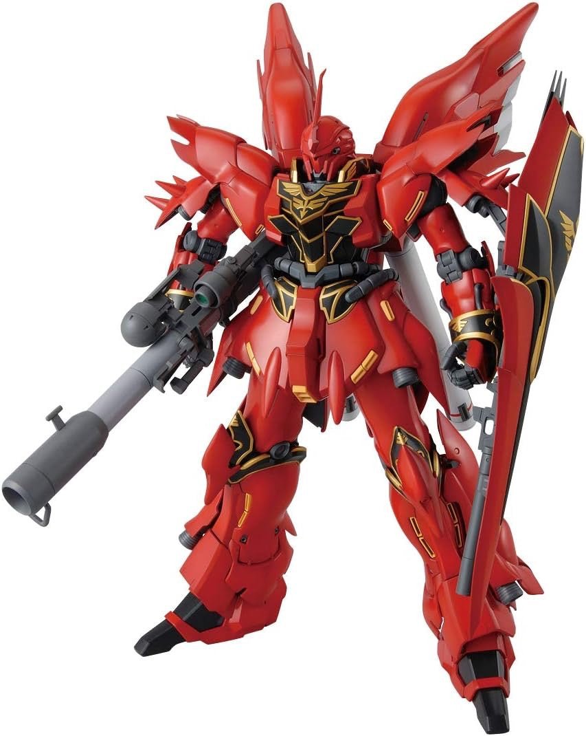 Gundam Sinanju Anime Color Version MG 1:100 Model Kit - gabescaveccc