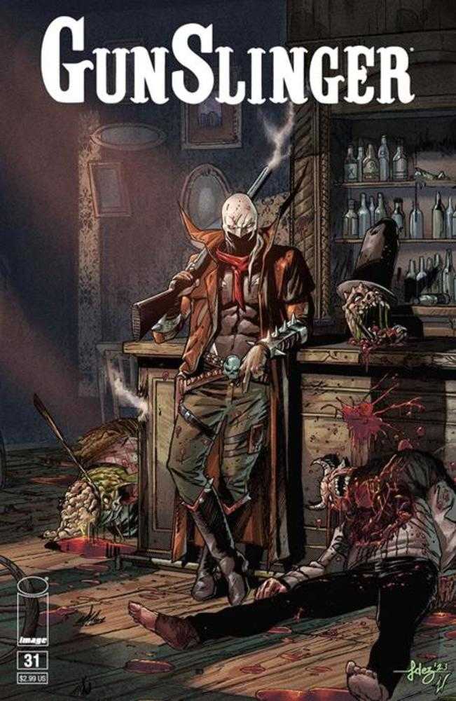 Gunslinger Spawn #31 Cover B Javi Fernandez Variant - gabescaveccc