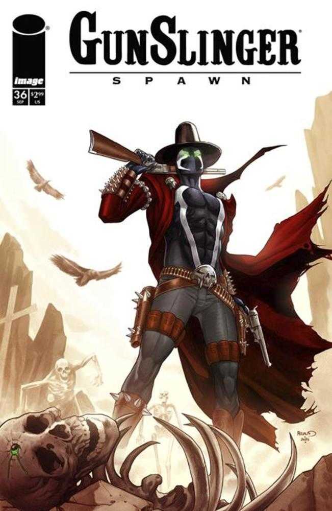 Gunslinger Spawn #36 Cover A Pul Renaud - gabescaveccc