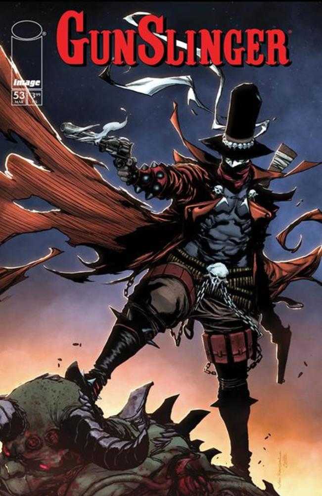 Gunslinger Spawn 53 Cover A Von Randal - gabescaveccc